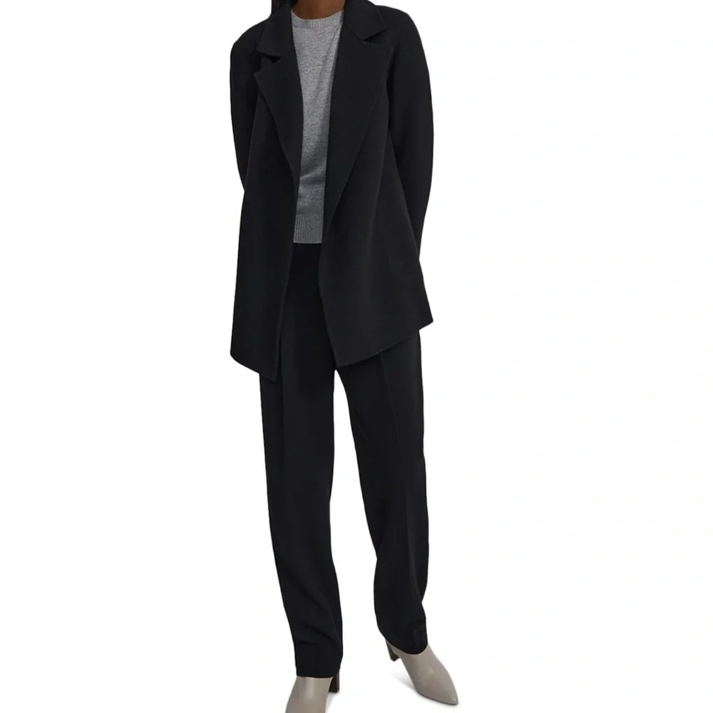 NWT | Theory | Clairene Double Face Jacker | Black - Picture 5 of 8